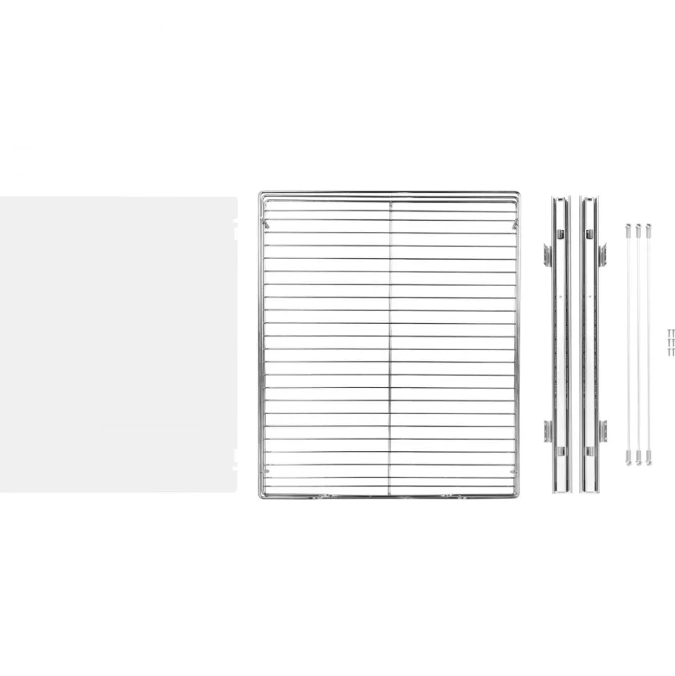 VEVOR 18.5"Wx21"Dx3.5"H Pull Out Cabinet Organizer, Heavy Duty Slide Out Pantry Shelves, Steel Roll Out Drawers, Sliding Drawer Storage for Home Under Sink, 20"Wx22"Dx7"H Install Size for Cabinet