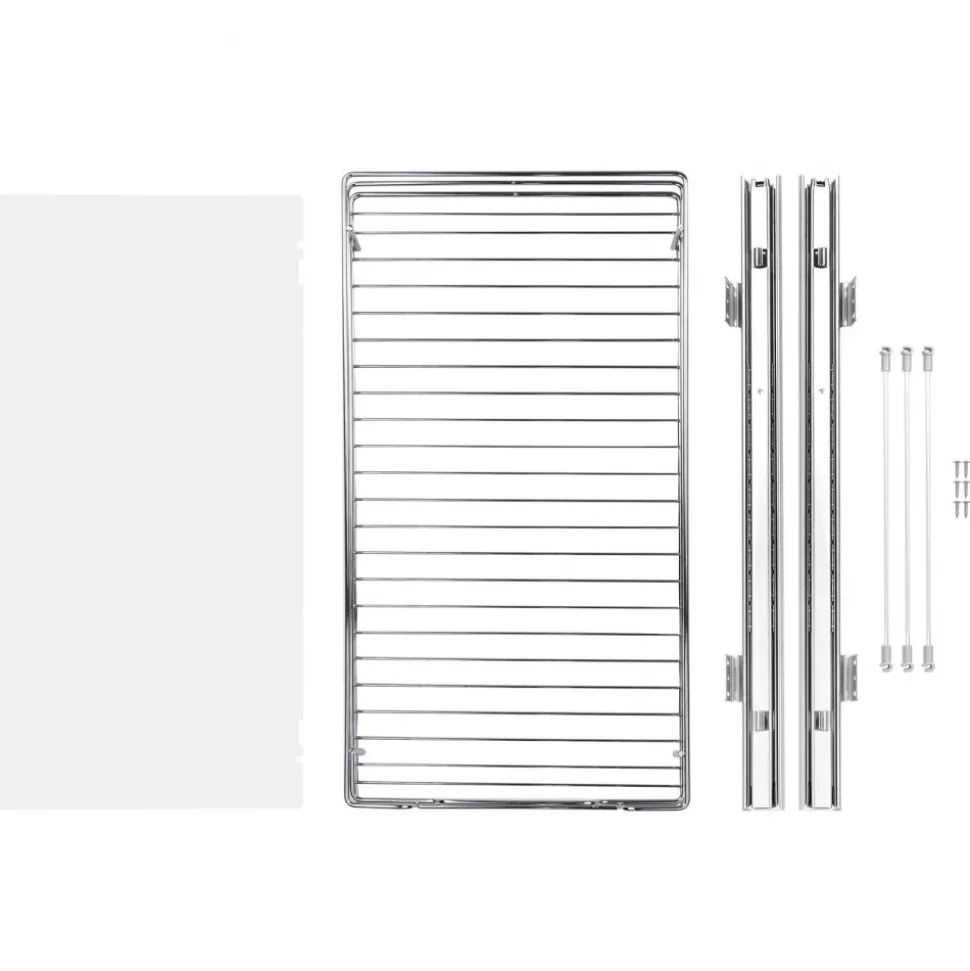 VEVOR 12.5"Wx16.5"Dx3.5"H Pull Out Cabinet Organizer, Heavy Duty Slide Out Pantry Shelves, Steel Roll Out Drawers, Sliding Drawer Storage for Home Under Sink, 14"Wx17.5"Dx7"H Install Size for Cabinet