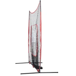 VEVOR 7x7 ft Baseball Softball Practice Net, Portable Baseball Training Net for Hitting Catching Pitching, Backstop Baseball Equipment with Bow Frame, Carry Bag, Strike Zone, Ball, Tee, Ball Collector