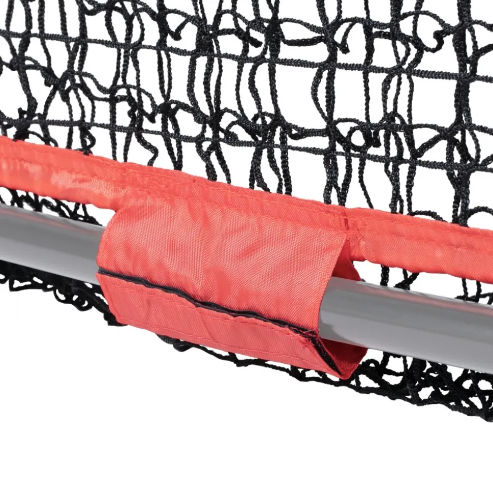 VEVOR 7x7 ft Baseball Softball Practice Net, Portable Baseball Training Net for Hitting Batting Catching Pitching, Backstop Baseball Equipment Training Aids with Strike Zone (Net Only)