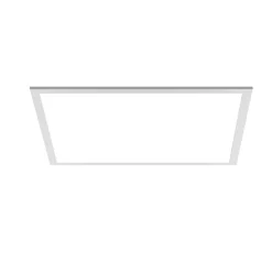 VEVOR 2x2 FT LED Flat Panel Light, 5700 LM, Flush Mount LED Drop Ceiling Lighting Fixture with 3 Color Selectable 3000K/4000K/5000K, 25W/30W/40W, 0-10V Dimmable, Ultra Slim for Home Kitchen, 4 Pack