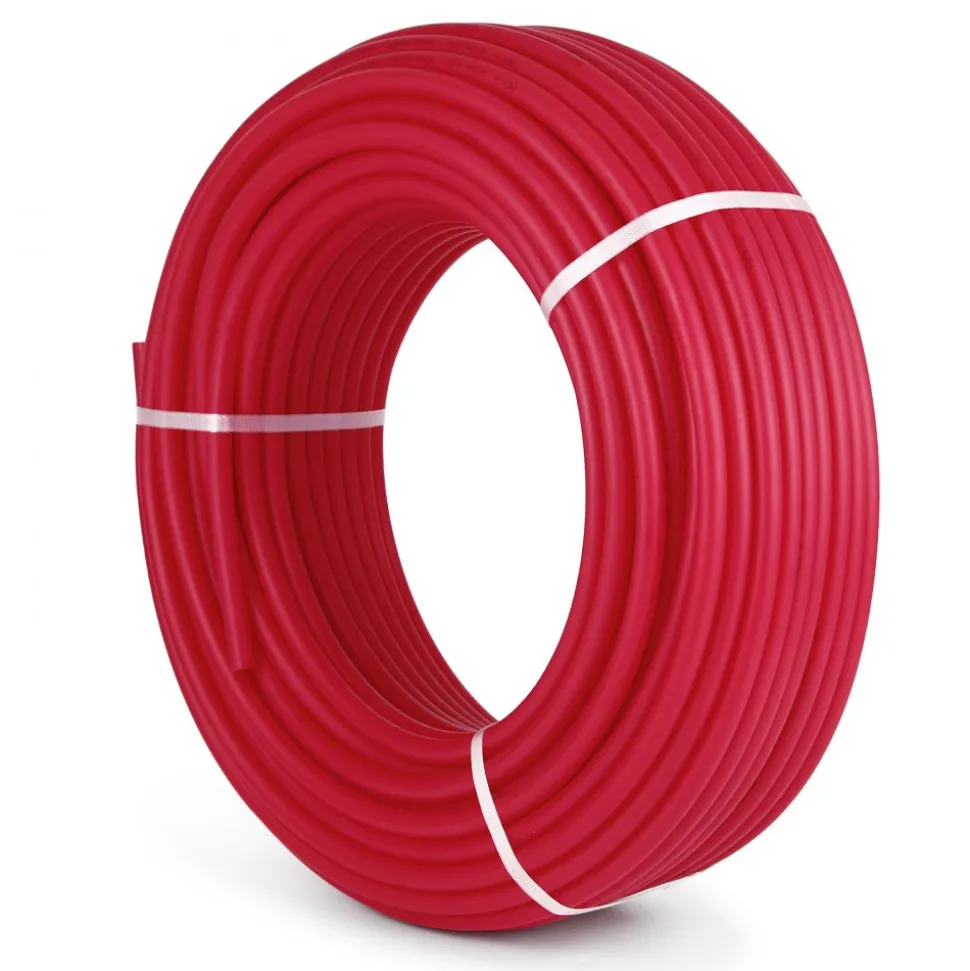 VEVOR 3/4" X 500Ft PEX Tubing Oxygen Barrier O2 EVOH Pex-B Red Hydronic Radiant Floor Heat Heating System Pex Pipe Pex Tube (3/4" O2-Barrier, 500Ft/Red)