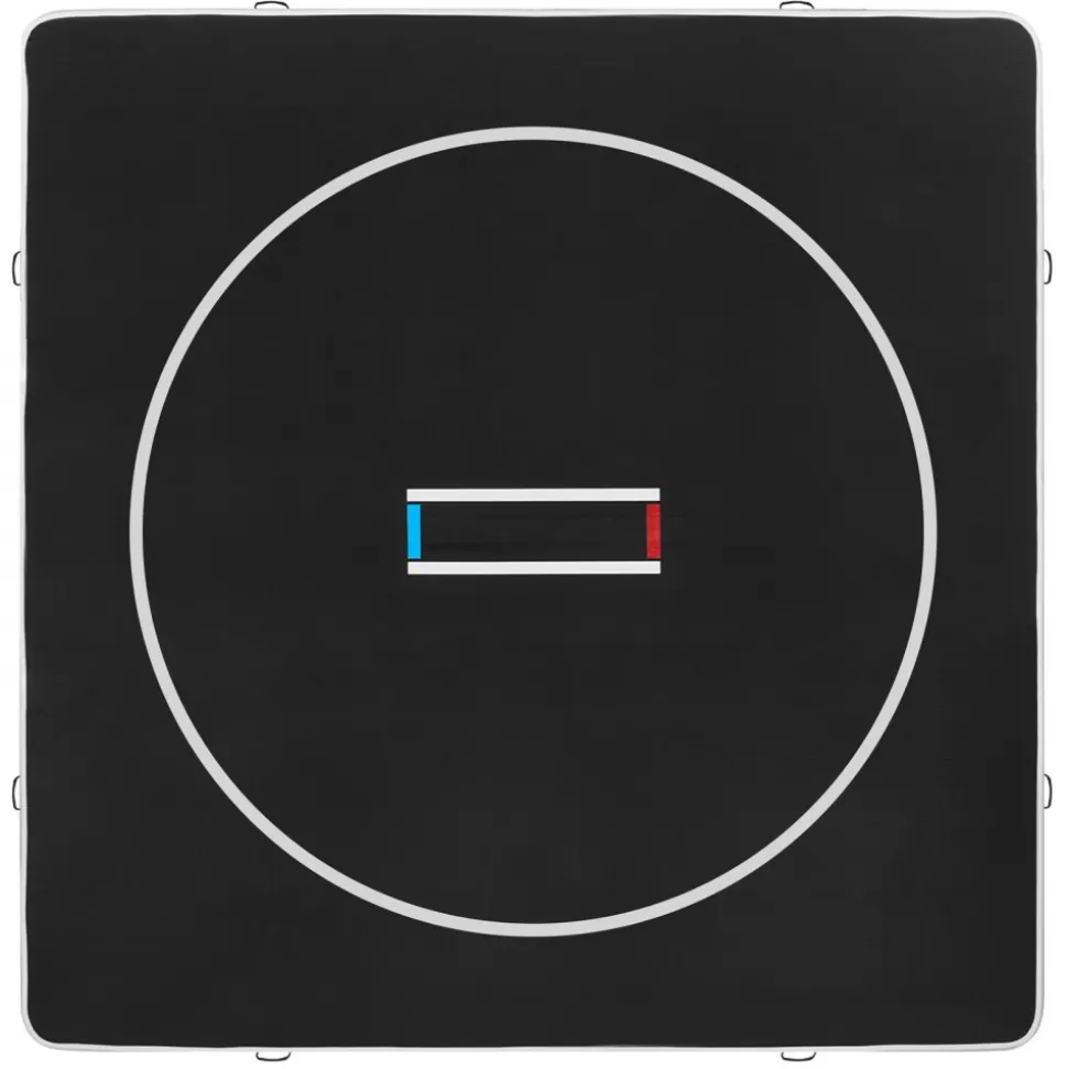 VEVOR 13x13 ft Wrestling Mat Inflatable, Martial Arts Thick Mat for Home Gym Exercise, PVC Foldable Training Mats with Circles and 600W Air Pump, for Gymnastics, Tatami, Jiu Jitsu BJJ MMA Judo, Black
