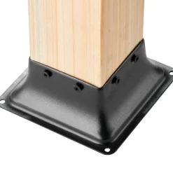 VEVOR 4x4 Post Base 4Pcs, Internal 3.6