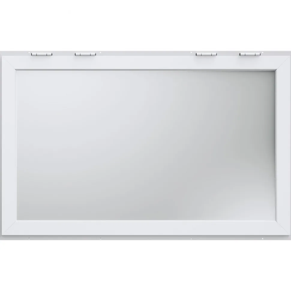 VEVOR 53"x33" Service Window, Aluminum Food Truck Serving Window with 4 Sliding Panels, Awning Door & Hook, Opens to 85 Degrees for Concession Trailers