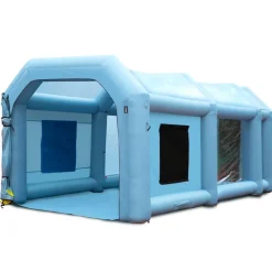 VEVOR 20x10x8ft Inflatable Paint Booth, Inflatable Spray Booth, High Powerful 480W+750W Blowers Spray Booth Tent, Car Paint Tent Air Filter System for Car Parking Tent Workstation Motorcycle Garage