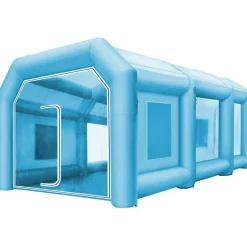 VEVOR 39.3x16.4x13.1Ft Inflatable Spray Booth Custom Tent Paint Booth Inflatable