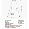 VEVOR Yoga Stand Frame, 9.6 ft Length Swing Stand, Max 551.2 lbs Load Triangular Structure Aerial Rig, Aerial Silk Stands for Yoga Enthusiasts, Non-Slip Base, Lightweight, Detachable Design