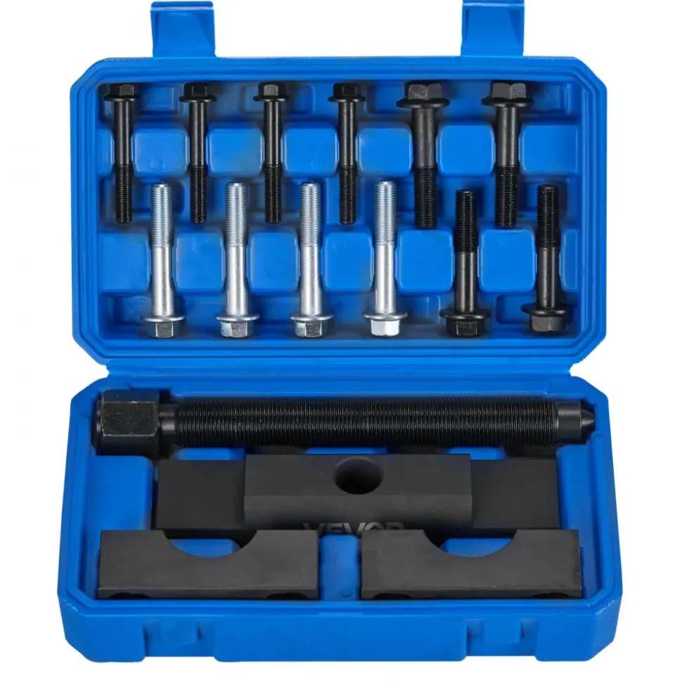 VEVOR Yoke Puller, Made for Class 6-8 Transportation Trucks and Equipment, Heavy Duty Yoke Removal Tool Kit, Automotive Yoke Puller Kit Compatible with Kenworth, Peterbilt, Freightliner, Mack, Volvo