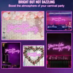 VEVOR You're Like Really Pretty Neon Sign, 27.5