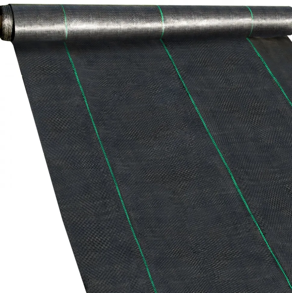 20 year 6x300 ft Heavy Duty PP Woven Weed Barrier Landscape Ground Cover 3.2Oz